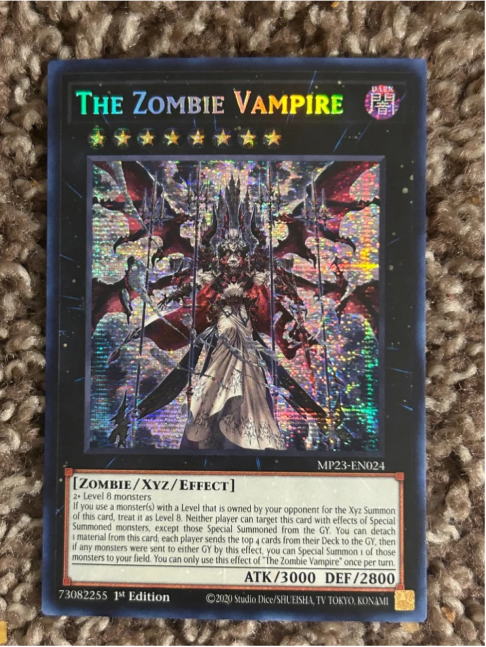 YuGiOh 5 Card Lot The Zombie Vampire Albaz Visas RedEyes Floowandereeze MP23